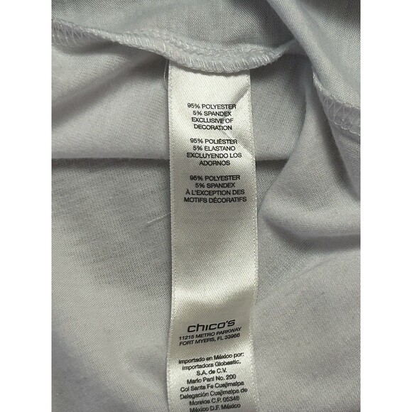 Zenergy By Chicos Woman’s Top Chicos Sz 2 (Sz‎ 12) - Picture 3 of 7